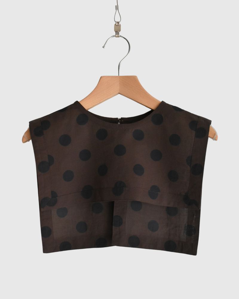 Square Collar in Dot Square Collar in Dot