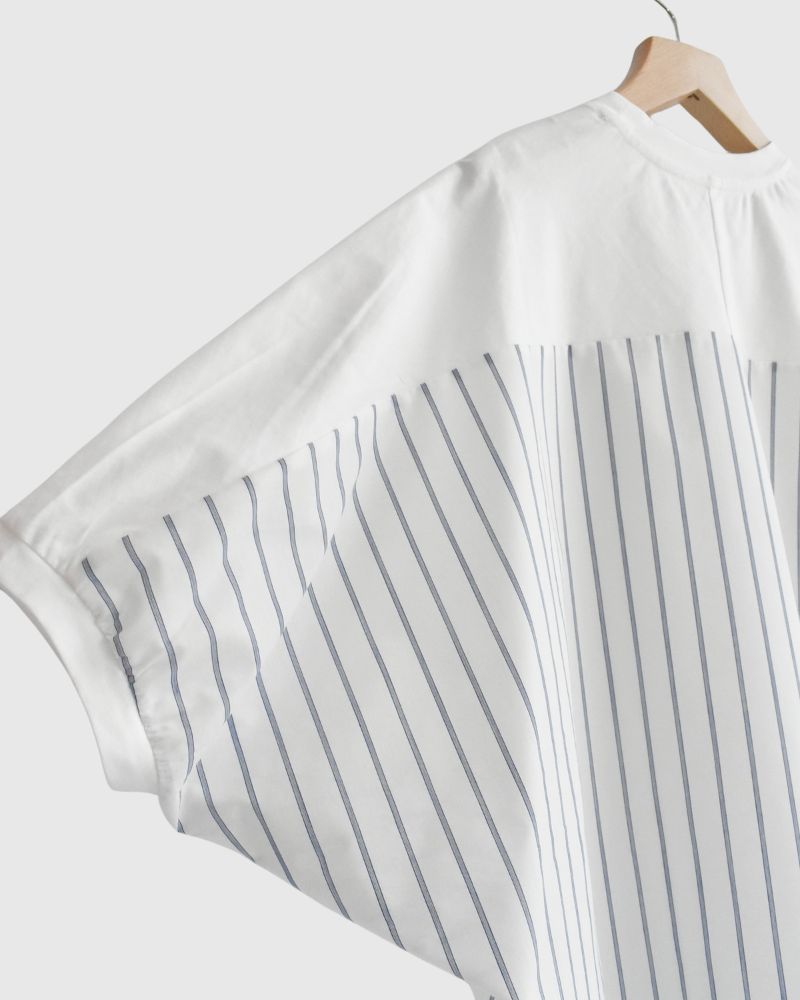 Design combination top 'SALOW' in OffWhite