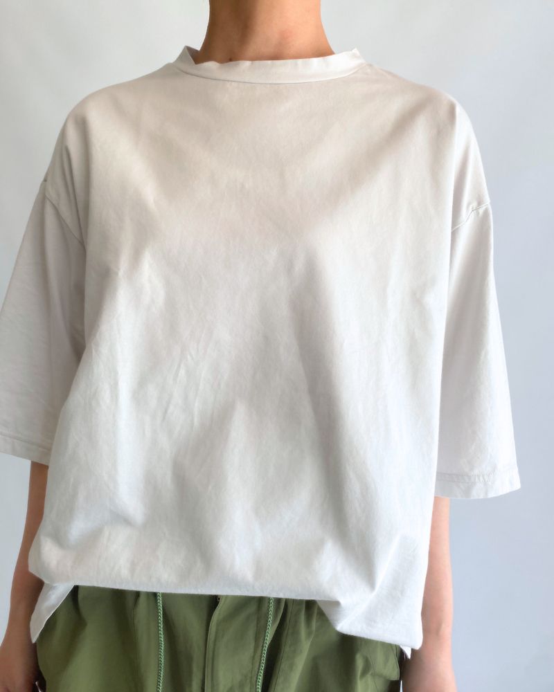High Gauge Jersey Pullover in LightGray