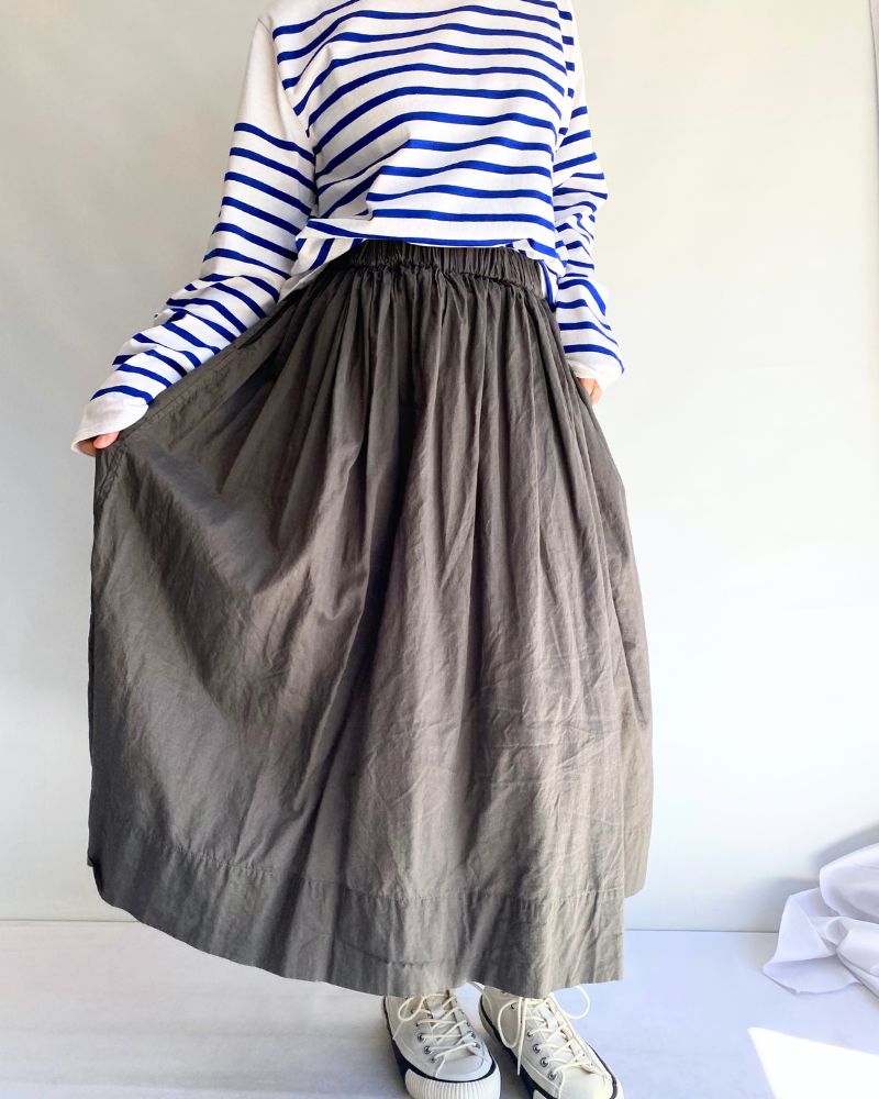 Sheerling Skirt in Gray