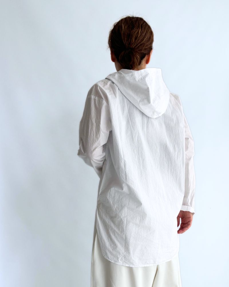 Hoodie Pullover Shirt in White