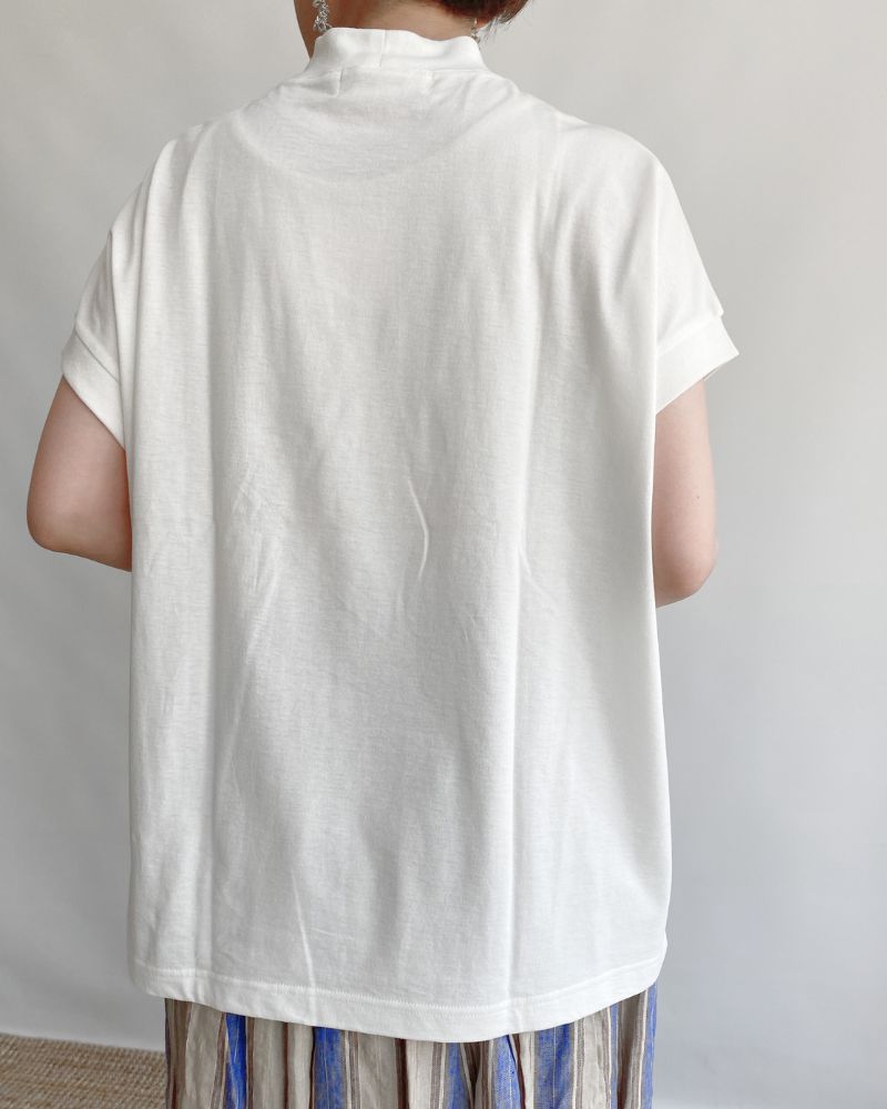 Organic Air-Spun Jersey French T-Shirt in Off