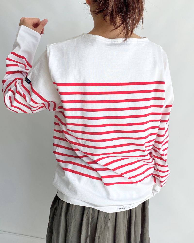 Le minor - 1×2Border in Blanc/Rouge