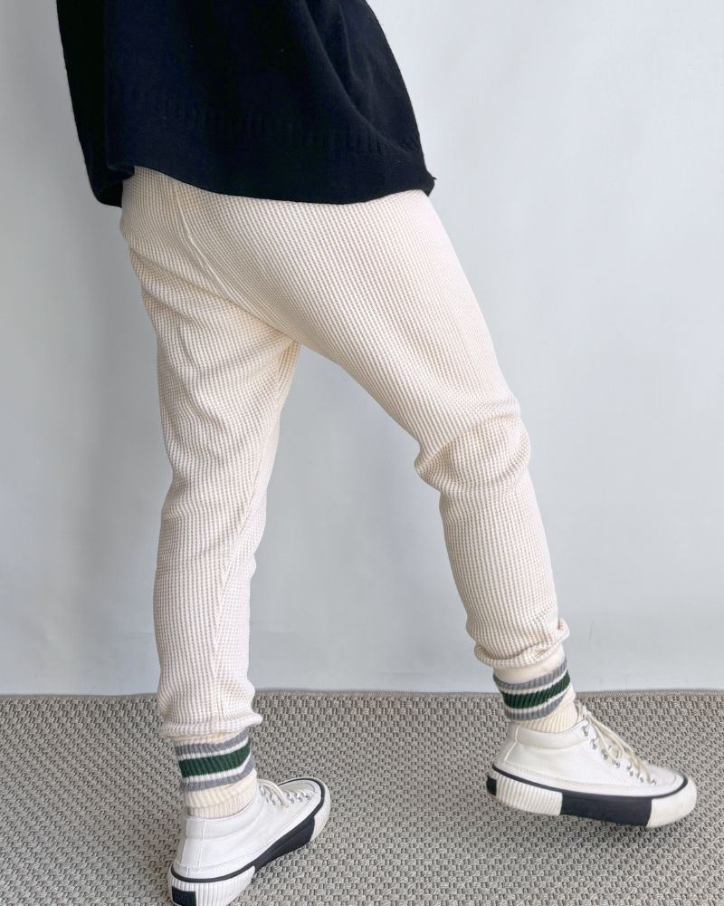 Waffle Pants in Natural