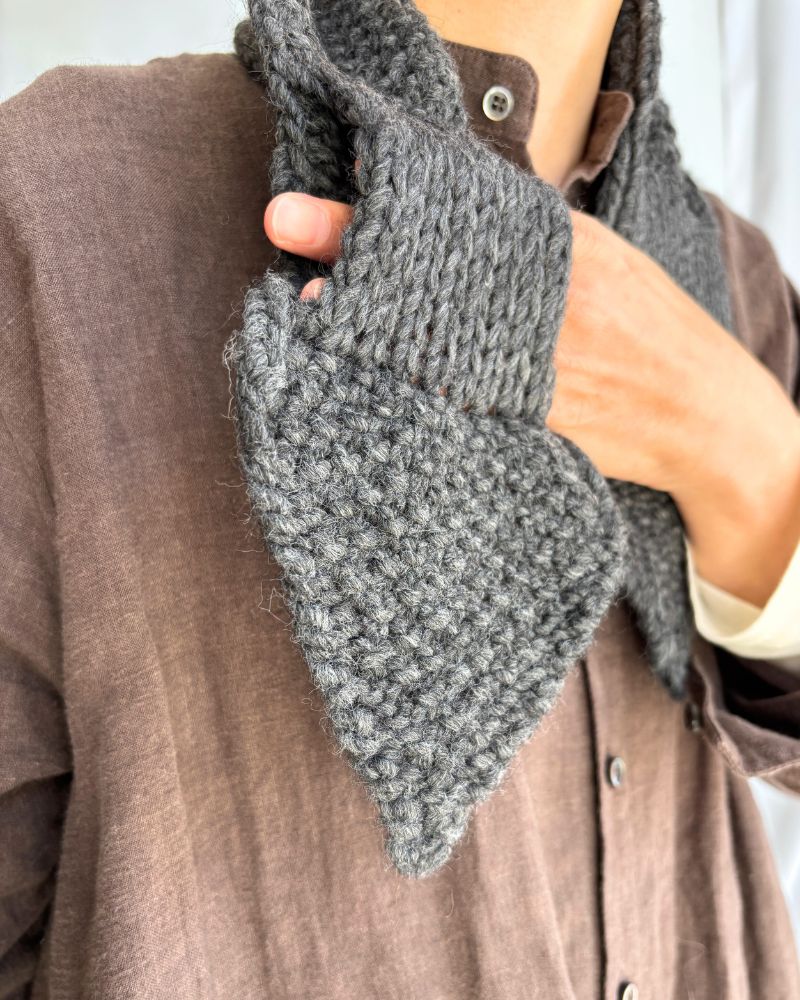 RICE STITCH LOOP in SCARF