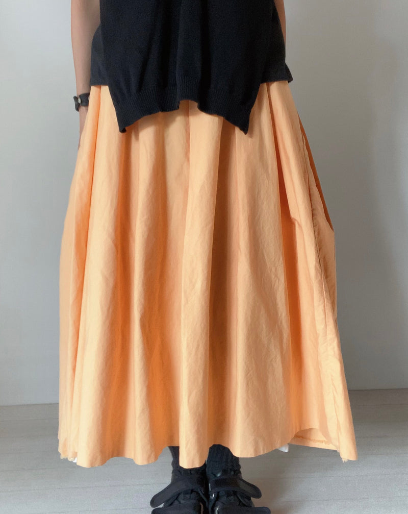 Hanging skirt *Limited quantity in YellowPeach Hanging skirt *Limited quantity in YellowPeach