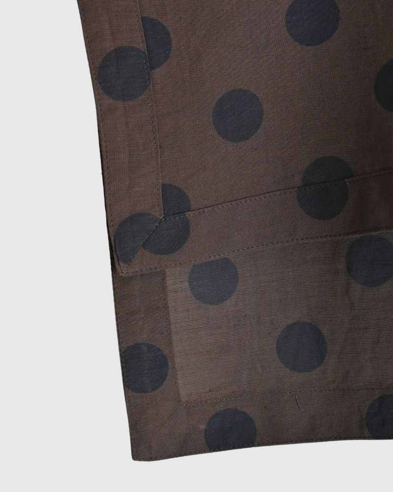 Square Collar in Dot