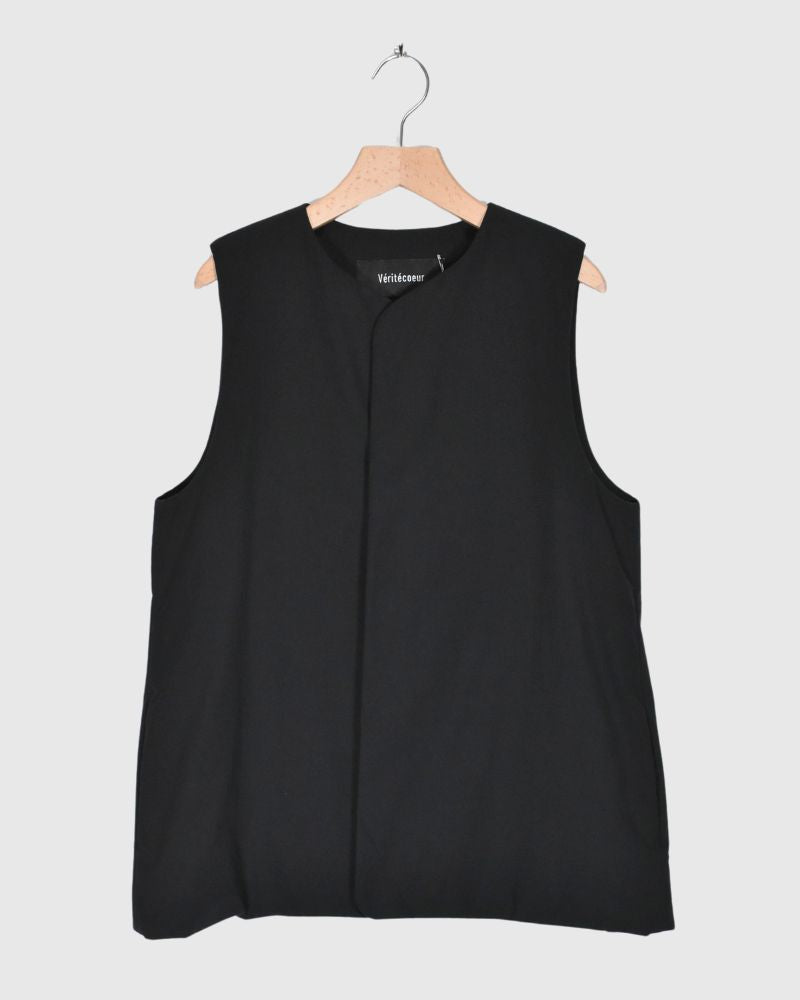 Padded Vest / short in Black