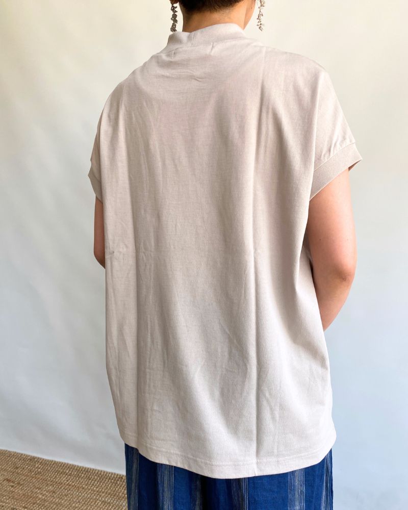 Organic Air-Spun Jersey French T-Shirt in Grayge