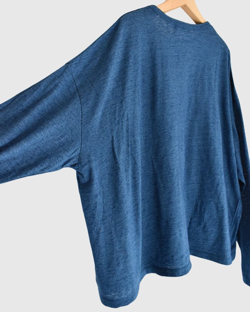 Jersey loose pullover
