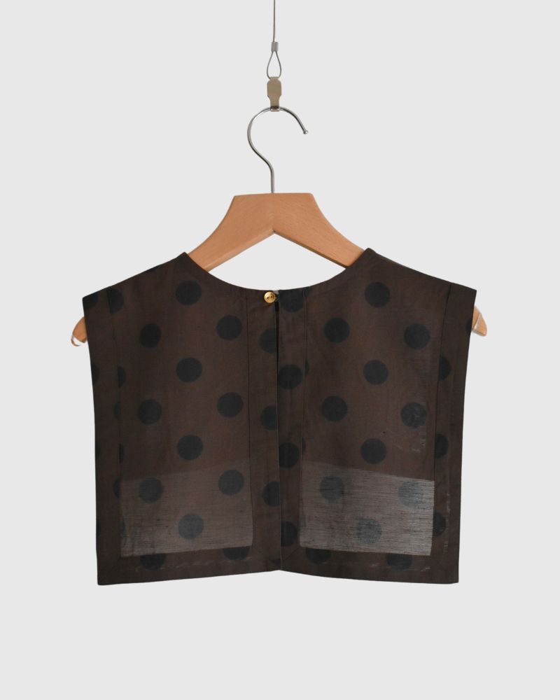 Square Collar in Dot