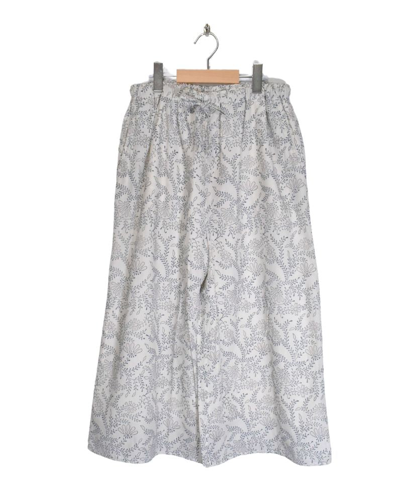 〈L'Appartement 〉LEAF PRINT PANTS/36サイズ Wholesale S-XL Women Leaf Print Pocket Design Lace-up Wide