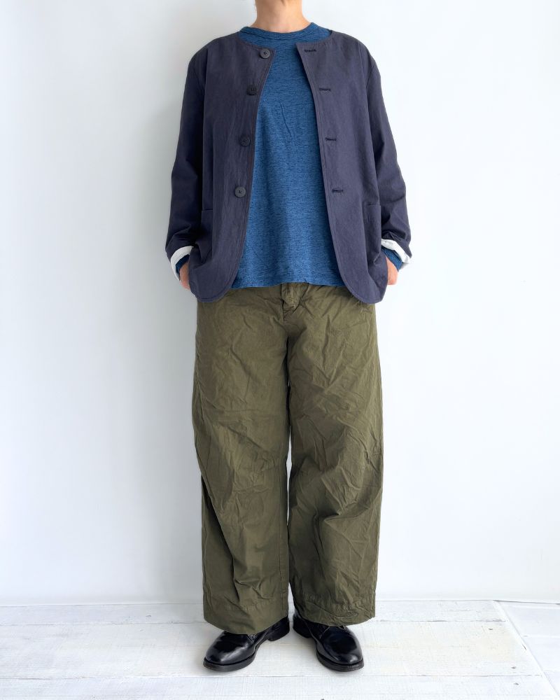 Garment Dyed Pants in Khaki