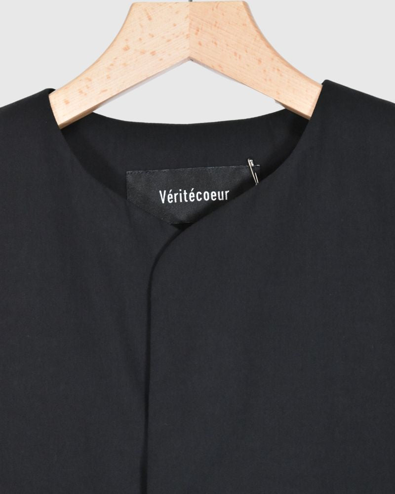 Padded Vest / short in Black