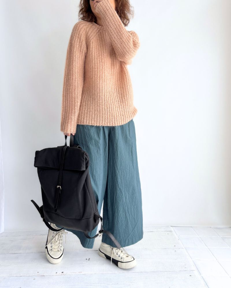 Mohair pullover in PinkBeige
