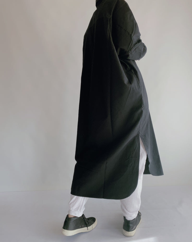 Cotton Wool Shirt Dress