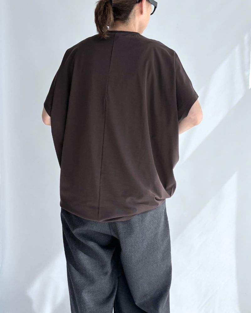 Royal Stretch Jersey Round Pullover