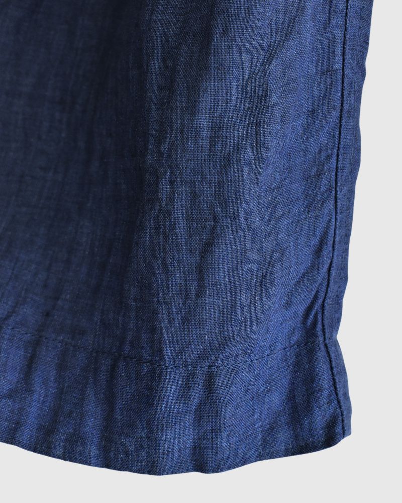 Indigo Linen Pants in Blue