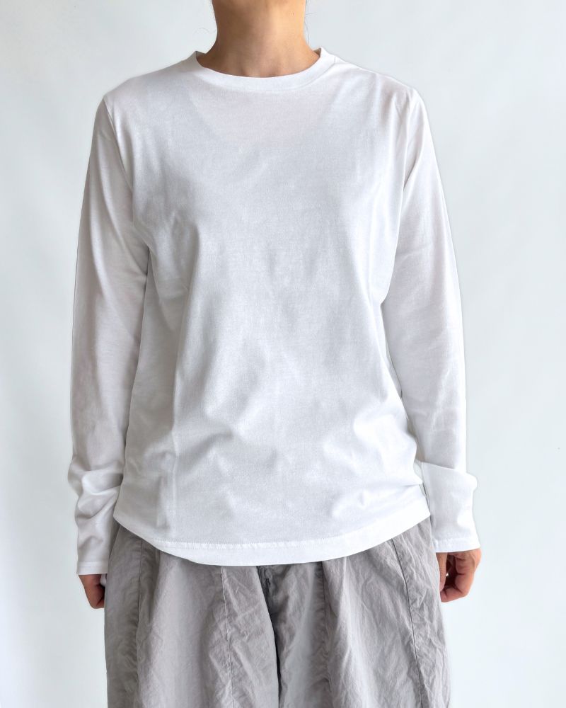 SOL Long Sleeve Tee in White SOL Long Sleeve Tee in White