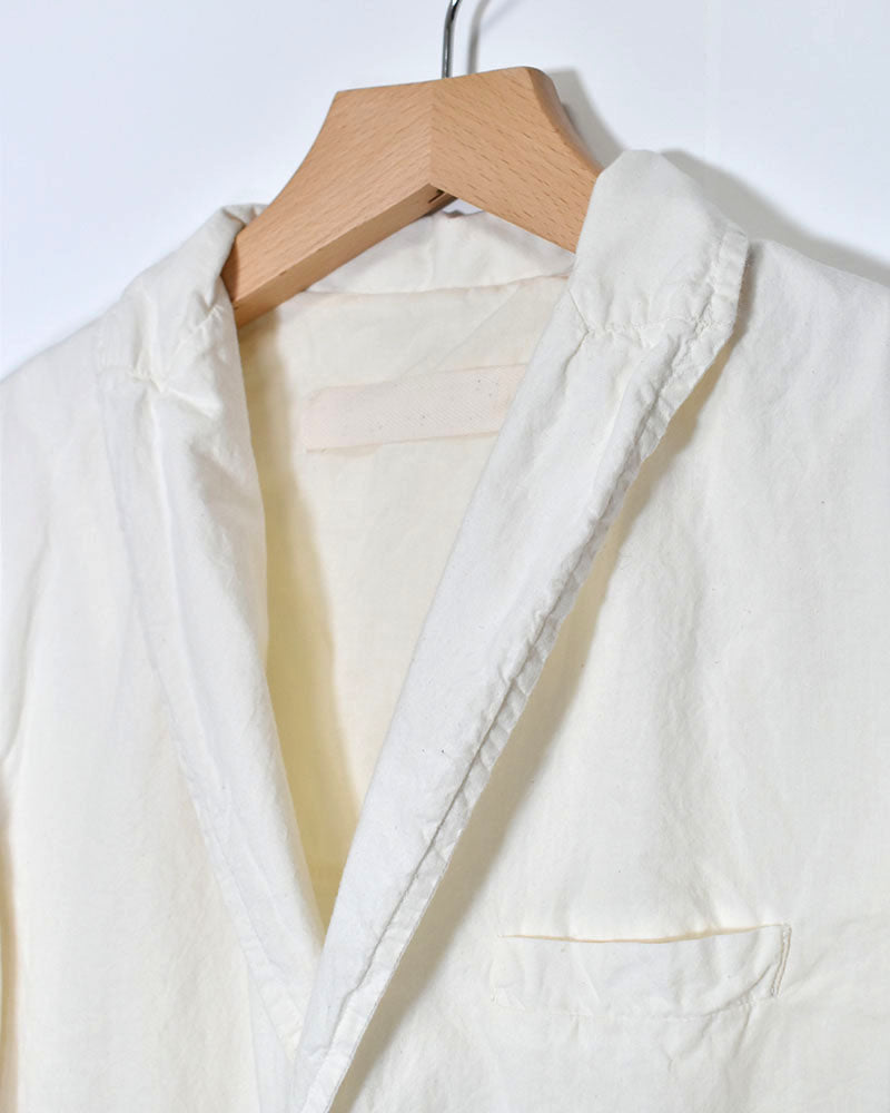 40'S COTTON POPLIN (OVERDYE) SIDE VENTS TAILORED JACKET