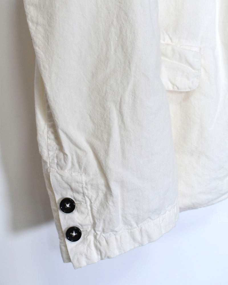 40'S COTTON POPLIN (OVERDYE) SIDE VENTS TAILORED JACKET