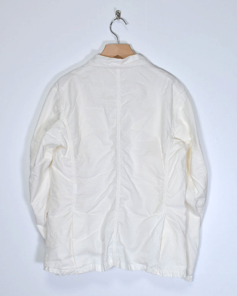 40'S COTTON POPLIN (OVERDYE) SIDE VENTS TAILORED JACKET