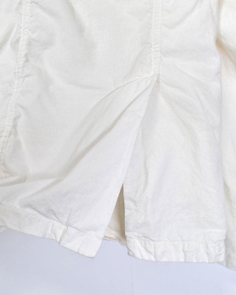 40'S COTTON POPLIN (OVERDYE) SIDE VENTS TAILORED JACKET