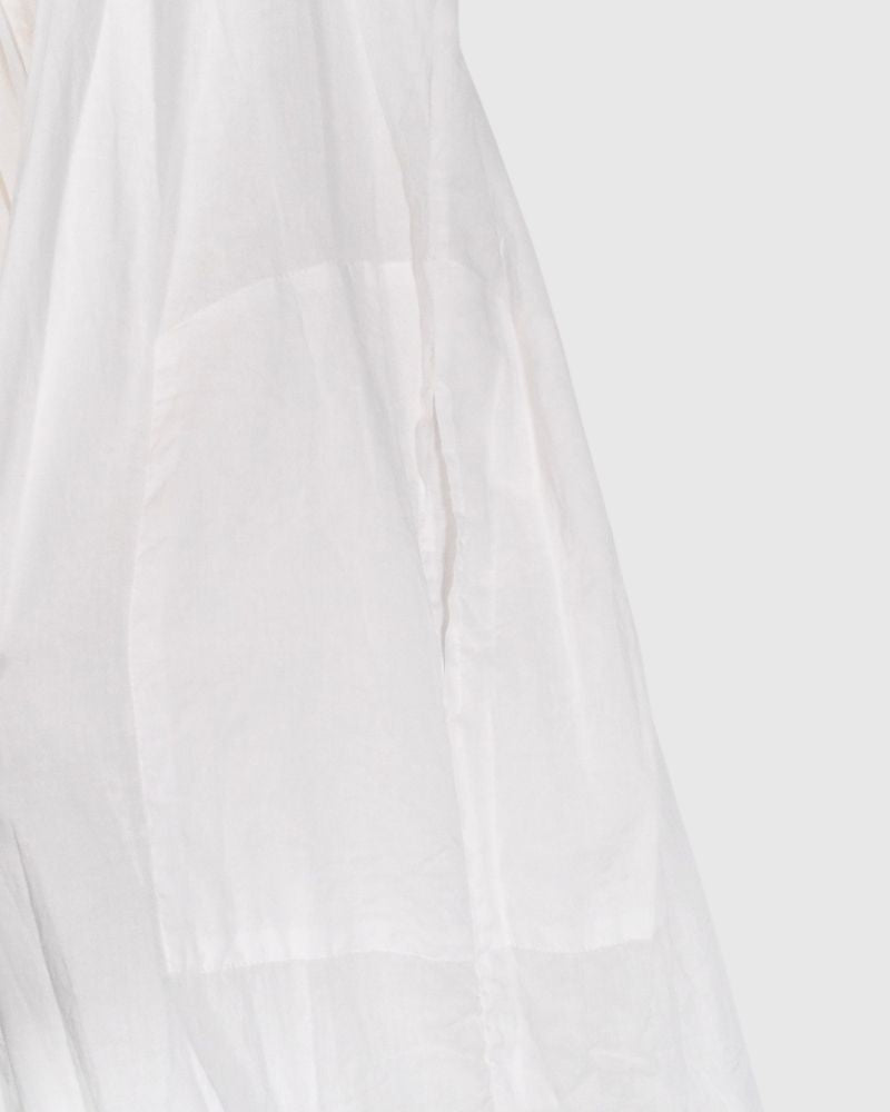 Sleeveless Gathered Blouse in Long