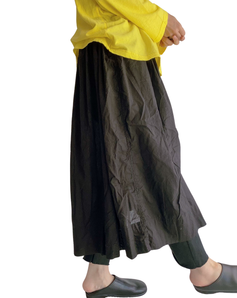 Sheerling Skirt in Black