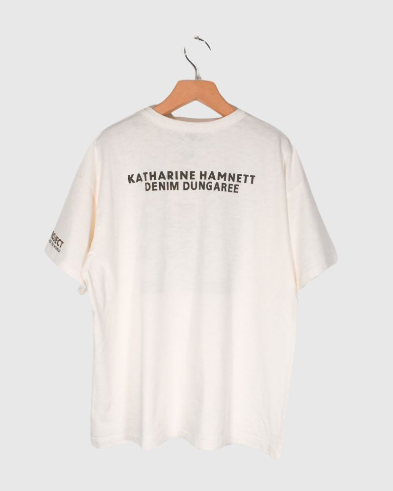 Jersey Katharine Hamnett TEE in White