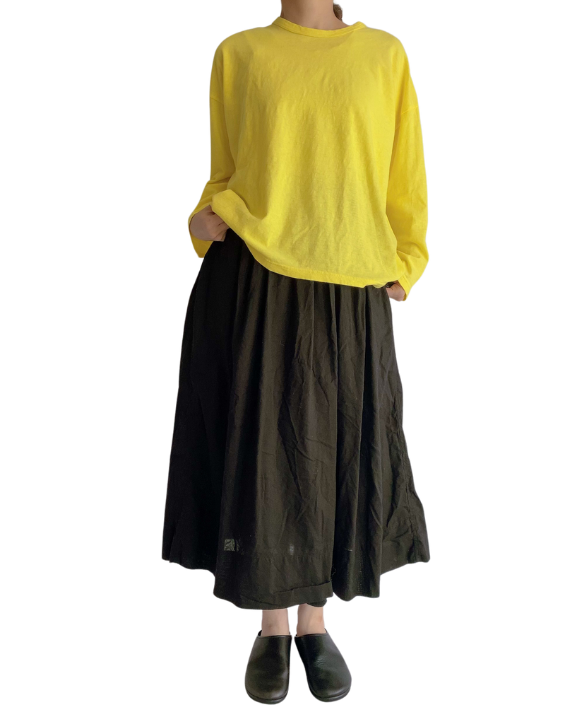 Sheerling Skirt in Black