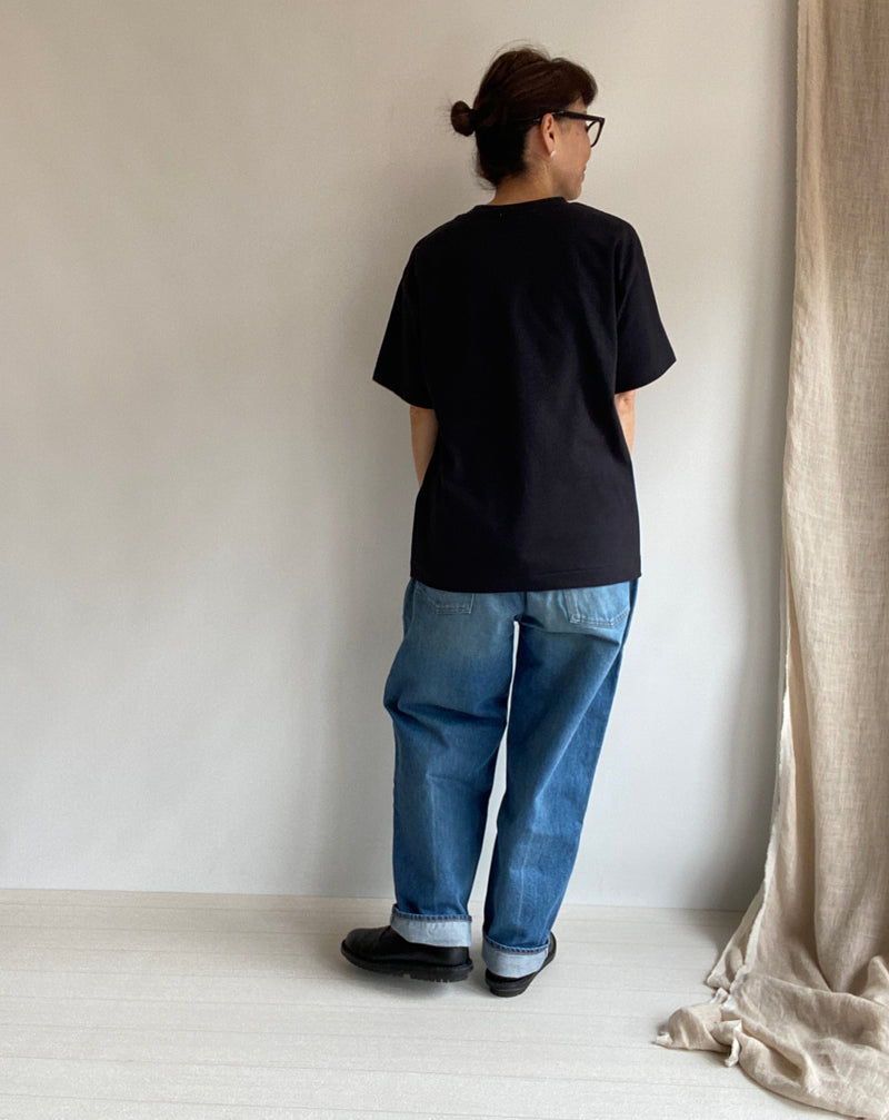 Strong Twisted Cotton Sheeting Short Sleeve Tee