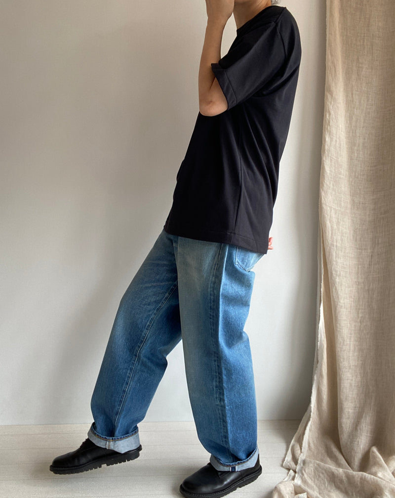 Strong Twisted Cotton Sheeting Short Sleeve Tee