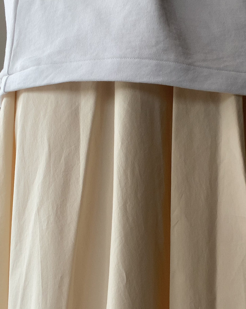 Circular Skirt in Ivory