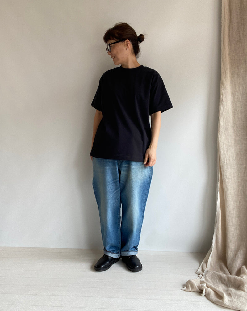 Strong Twisted Cotton Sheeting Short Sleeve Tee