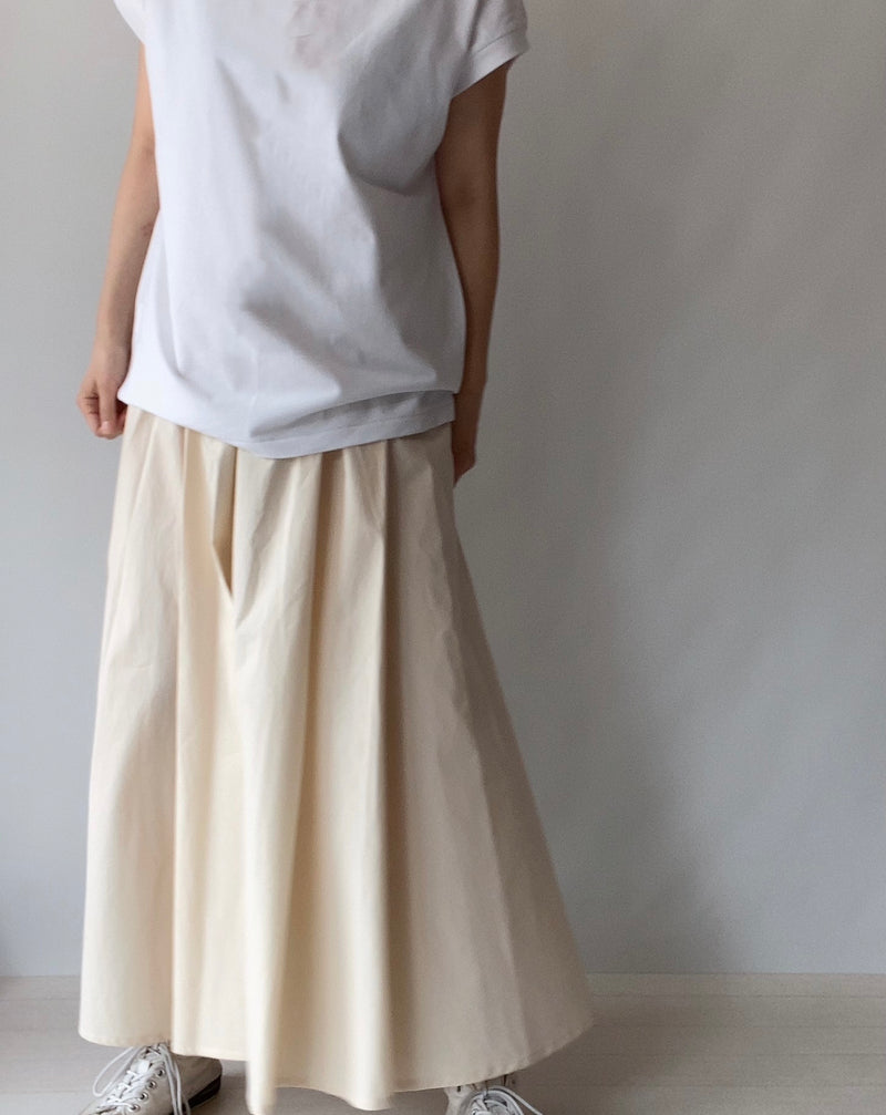 Circular Skirt in Ivory