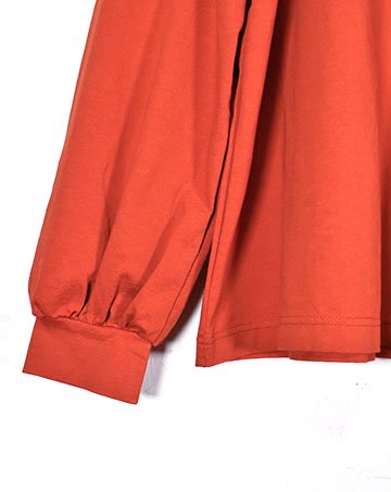 Heavy cotton sheeting pullover