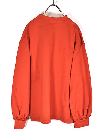 Heavy cotton sheeting pullover