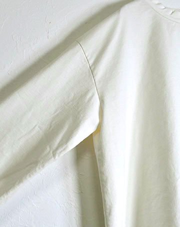 Heavy cotton sheeting pullover