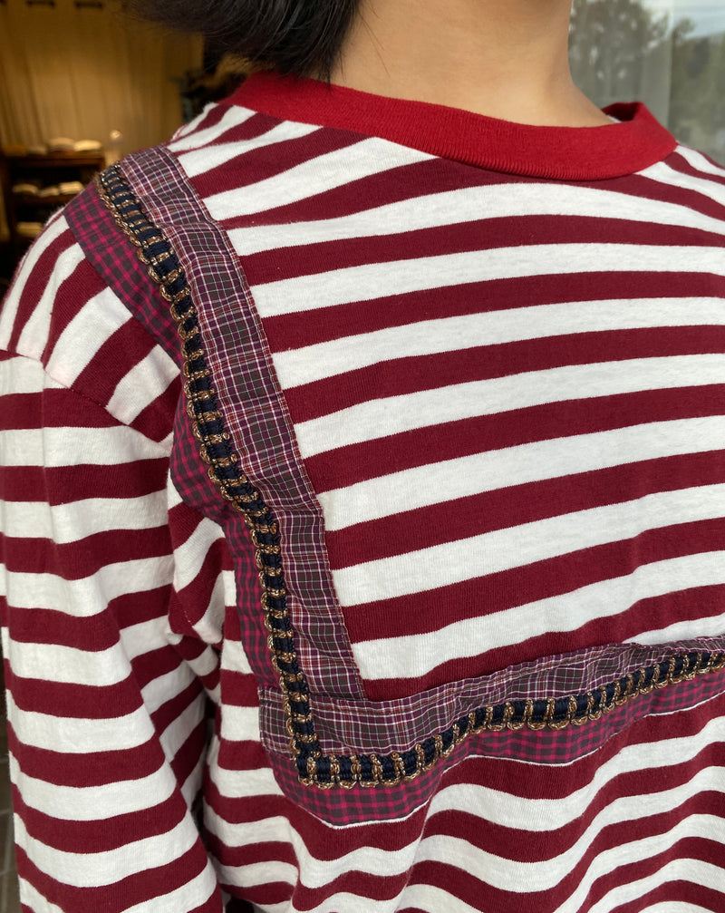 Vintage Border Tenjiku Square T-shirt Vintage Border Tenjiku Square T-shirt