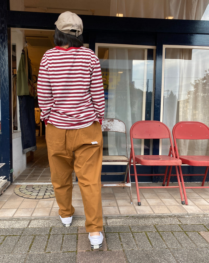 Vintage Border Tenjiku Square T-shirt