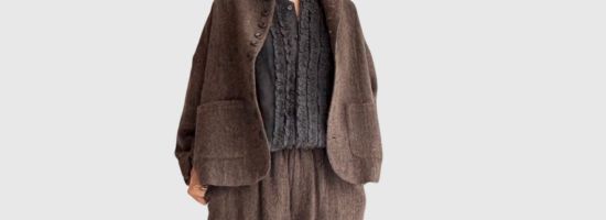【ichi Antiquite's】Wool Herringbone