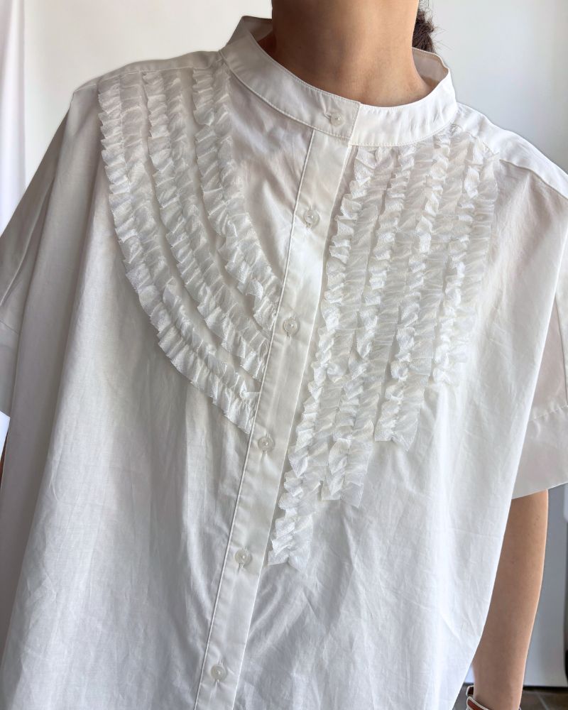 【KELEN】Ruffle design blouse 'RIFFUL'