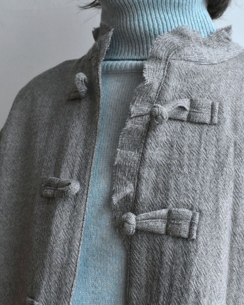 [Pre-order] F/W LA528 Anonymous Wool Gauze China Jacket (Late Oct - Early Nov)