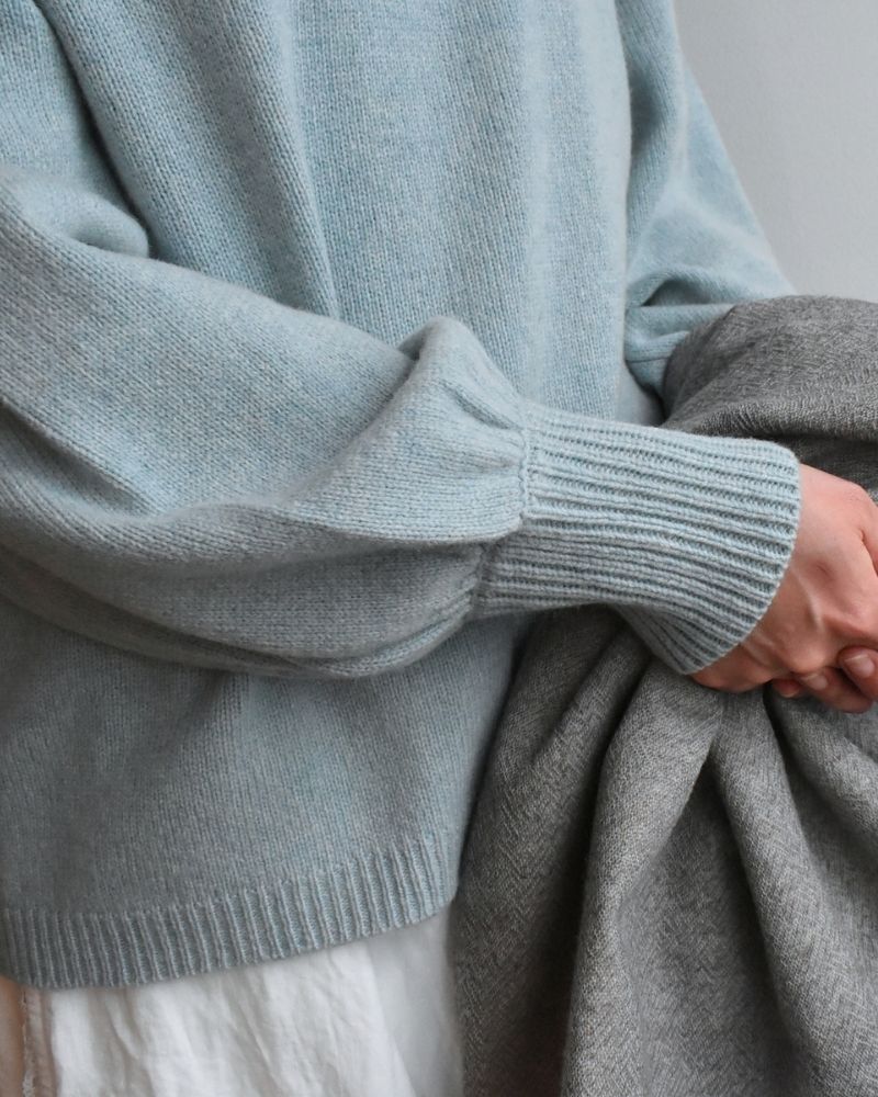 [Pre-order] F/W G1241 Solid Turtle Knit Pullover (Mid Oct - Late Oct)