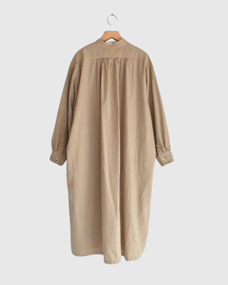 Shirt Dress in Beige