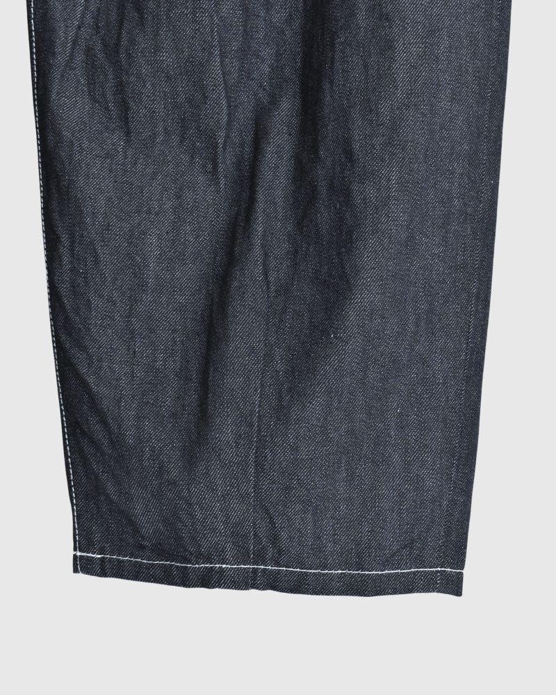 Cocoon Tapered Pants (DENIM) in Indigo