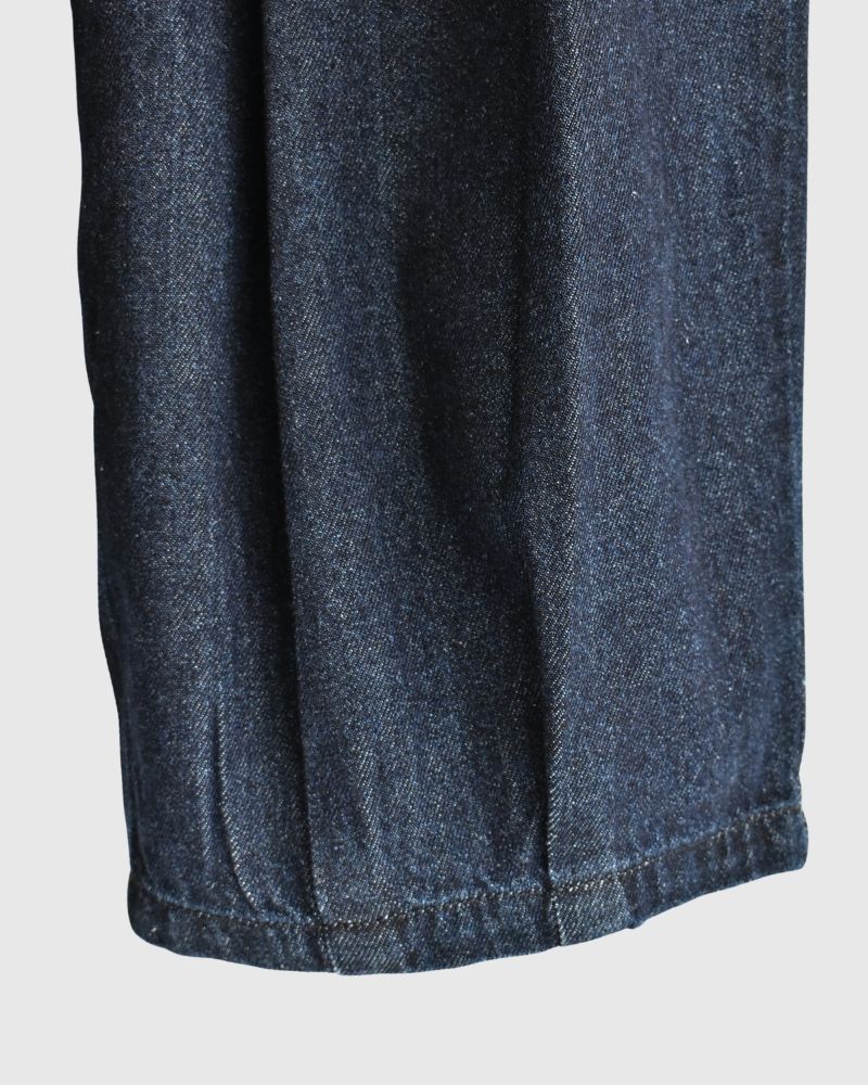 Hem Design Cocoon Silhouette Denim 'SAFY' in OneWash