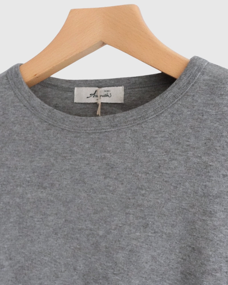 Yak Crew-Neck Pullover in Gray