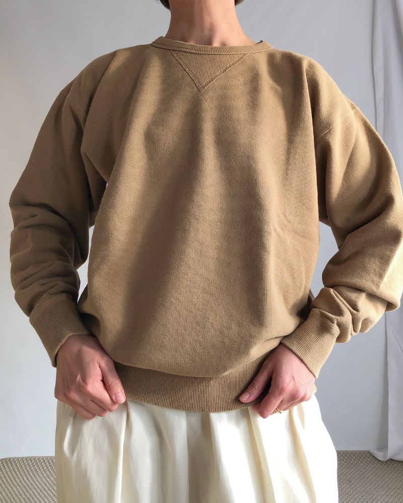 SWEAT SHIRT in BrownCamel